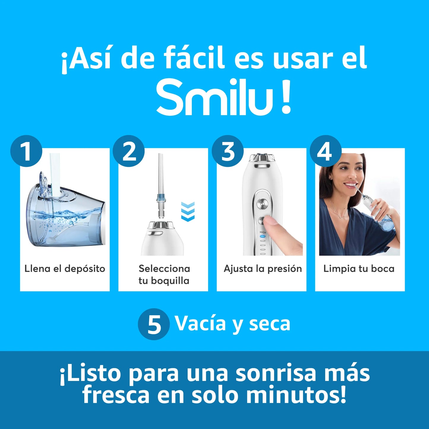 La forma más fácil de limpiar tu boca: Olvídate del sarro y el mal aliento con una limpieza profunda en segundos